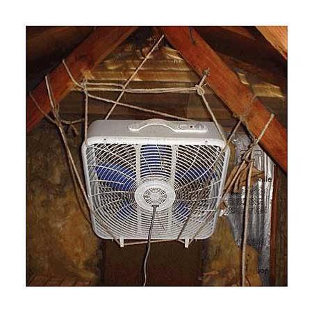 That top-of-the-line suspension system and high-tech fan make this the best attic ventilation system $5 can buy